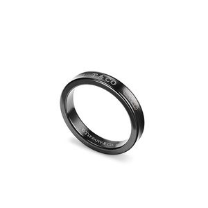 Tiffany & Co. Authentic 1837 Titanium Ring